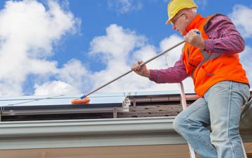 Brundon soft wash roof cleaning